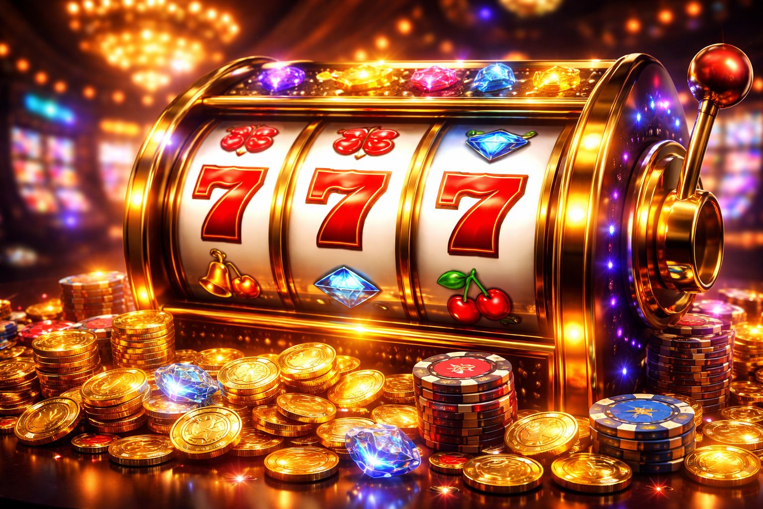5KBD: lots: Discover New Reels · Bonus Features · And Bigger Spin Potential